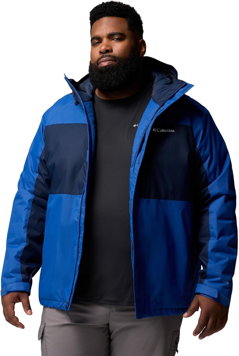 image:imageColumbia Mens Tipton Peak III Insulated JacketMountain BlueCollegiate Navy