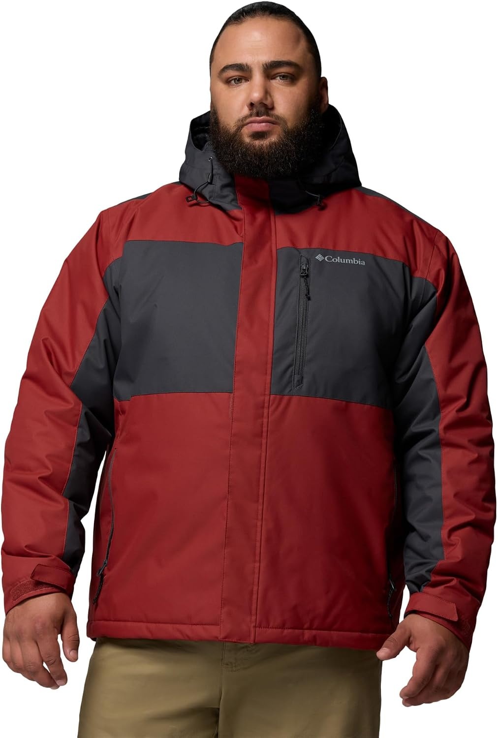 image:imageColumbia Mens Tipton Peak III Insulated JacketRed OxideShark