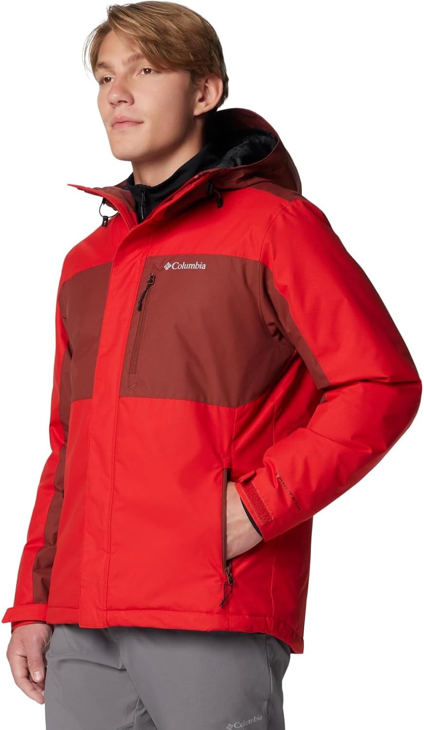 image:imageColumbia Mens Tipton Peak III Insulated JacketSail RedSpice