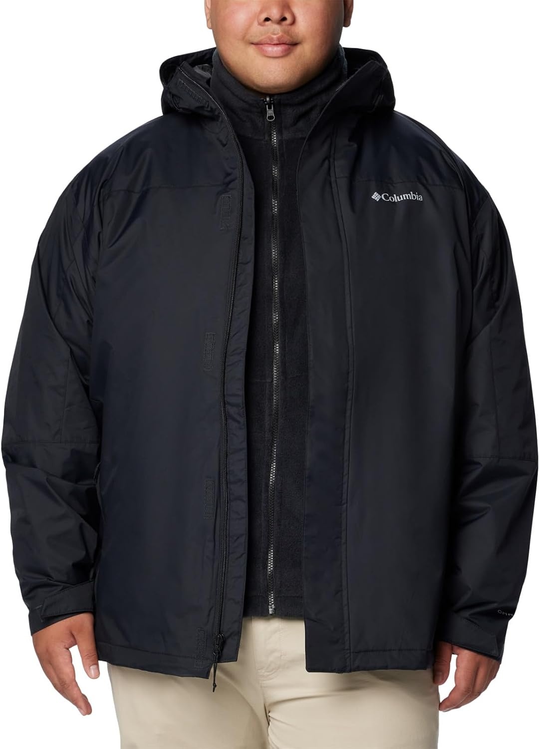 image:imageColumbia Mens Tunnel Falls II Interchange JacketBlack
