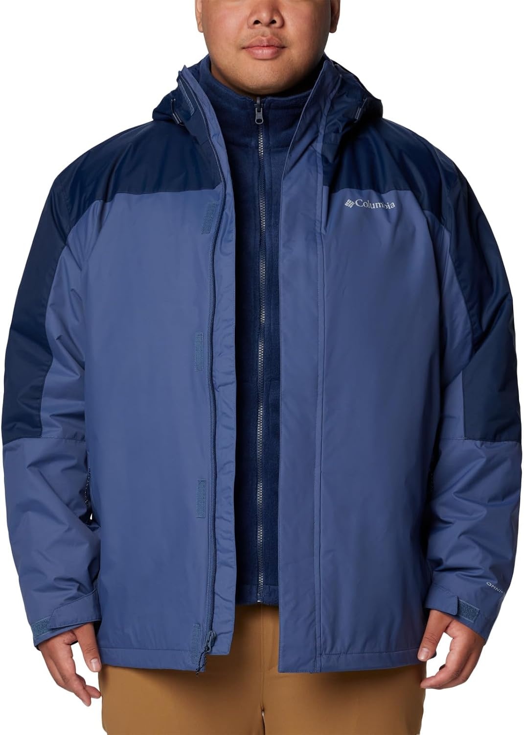 image:imageColumbia Mens Tunnel Falls II Interchange JacketDark MountainCollegiate Navy