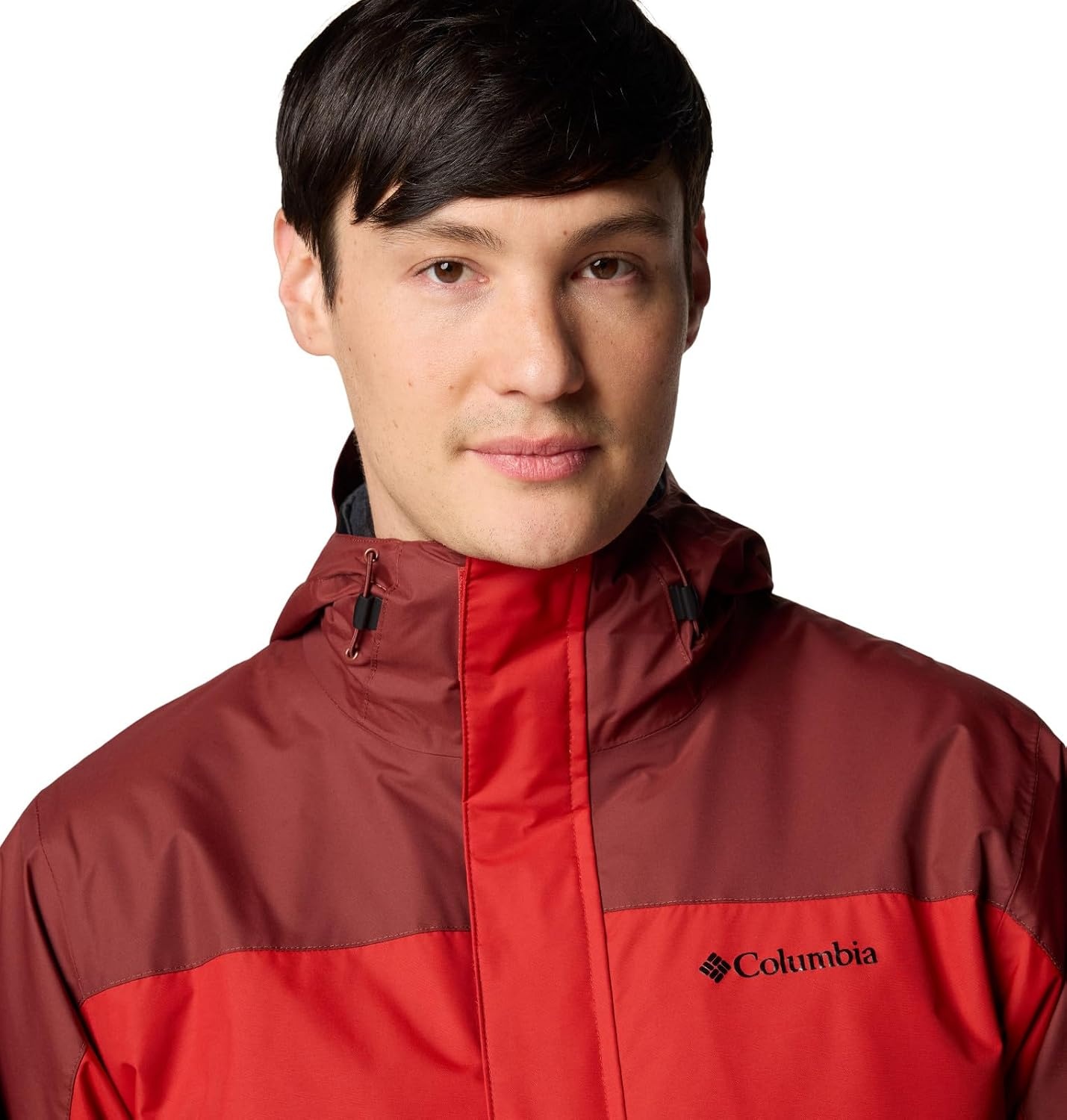 image:imageColumbia Mens Tunnel Falls II Interchange JacketSail RedSpice