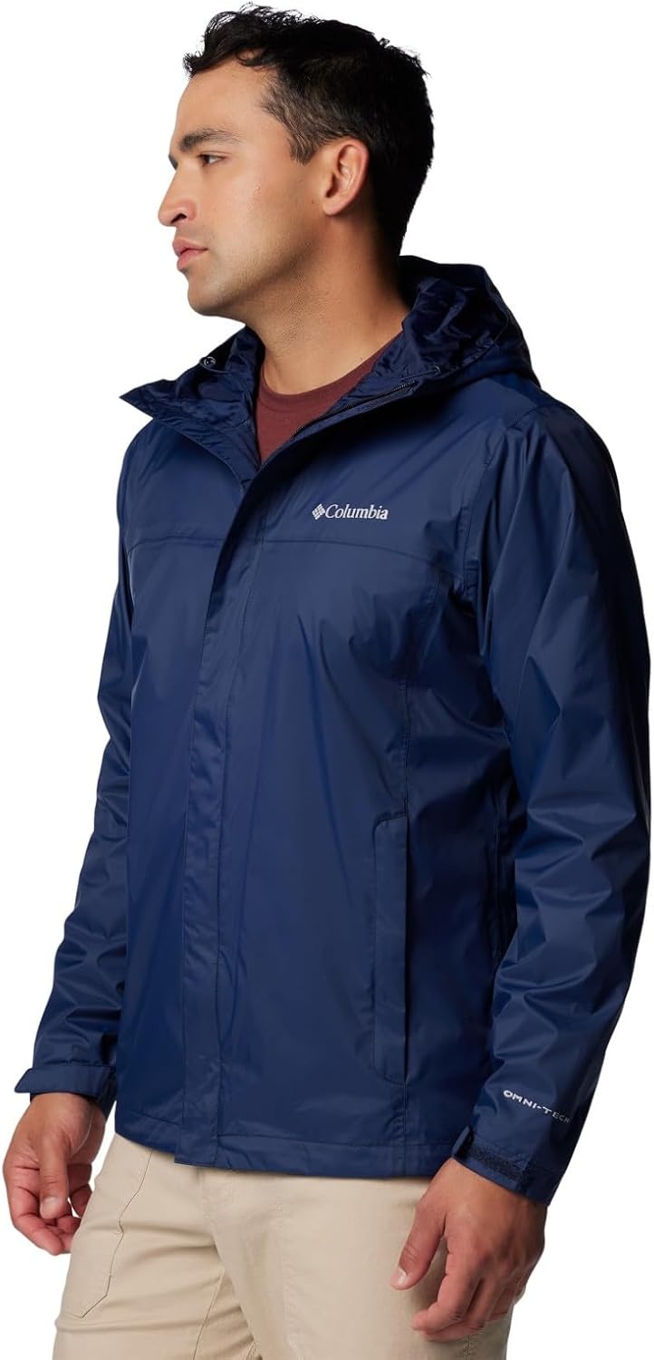 image:imageColumbia Mens Watertight II Rain JacketCollegiate Navy
