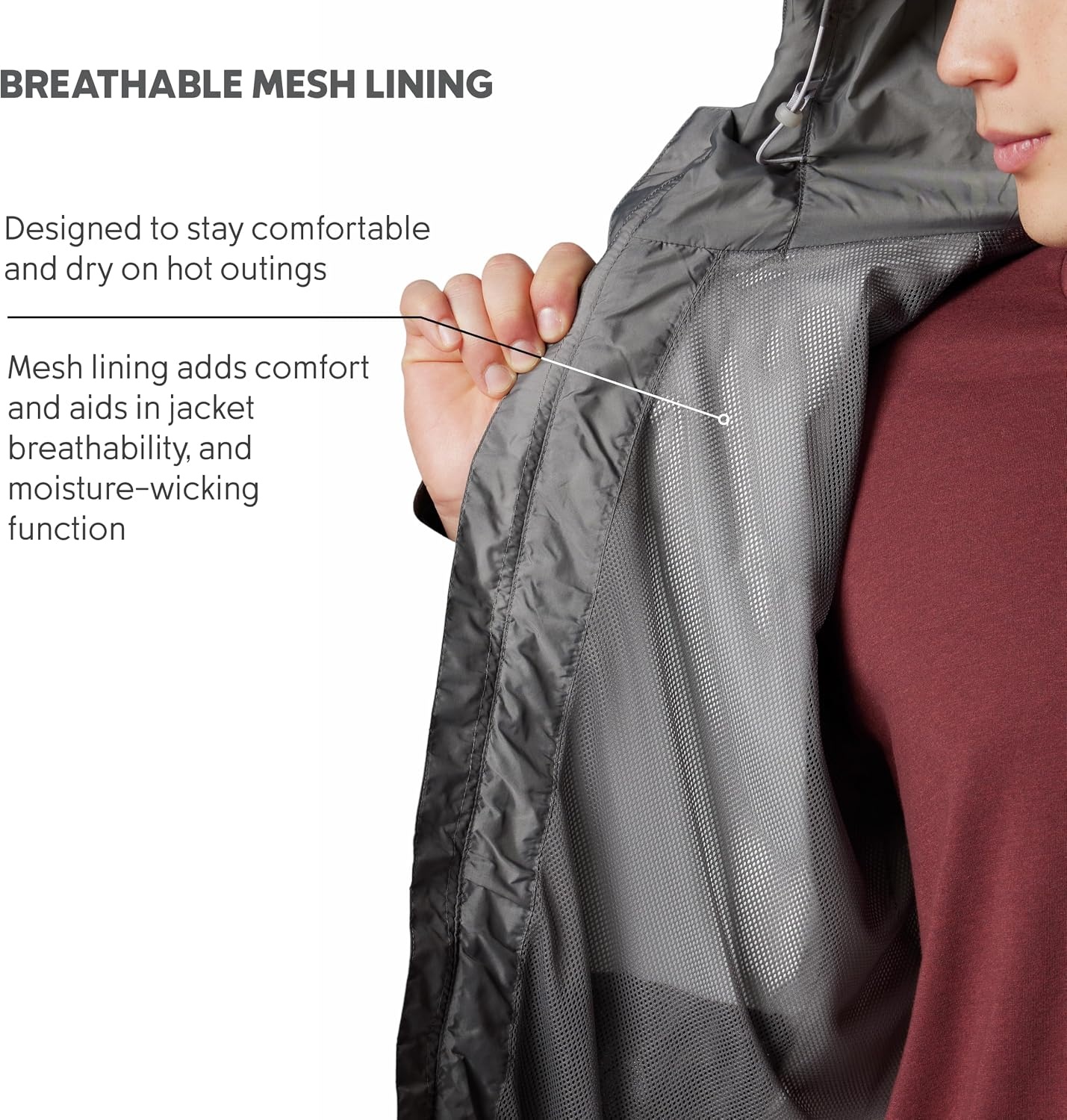 image:imageColumbia Mens Watertight II Rain JacketColumbia Grey