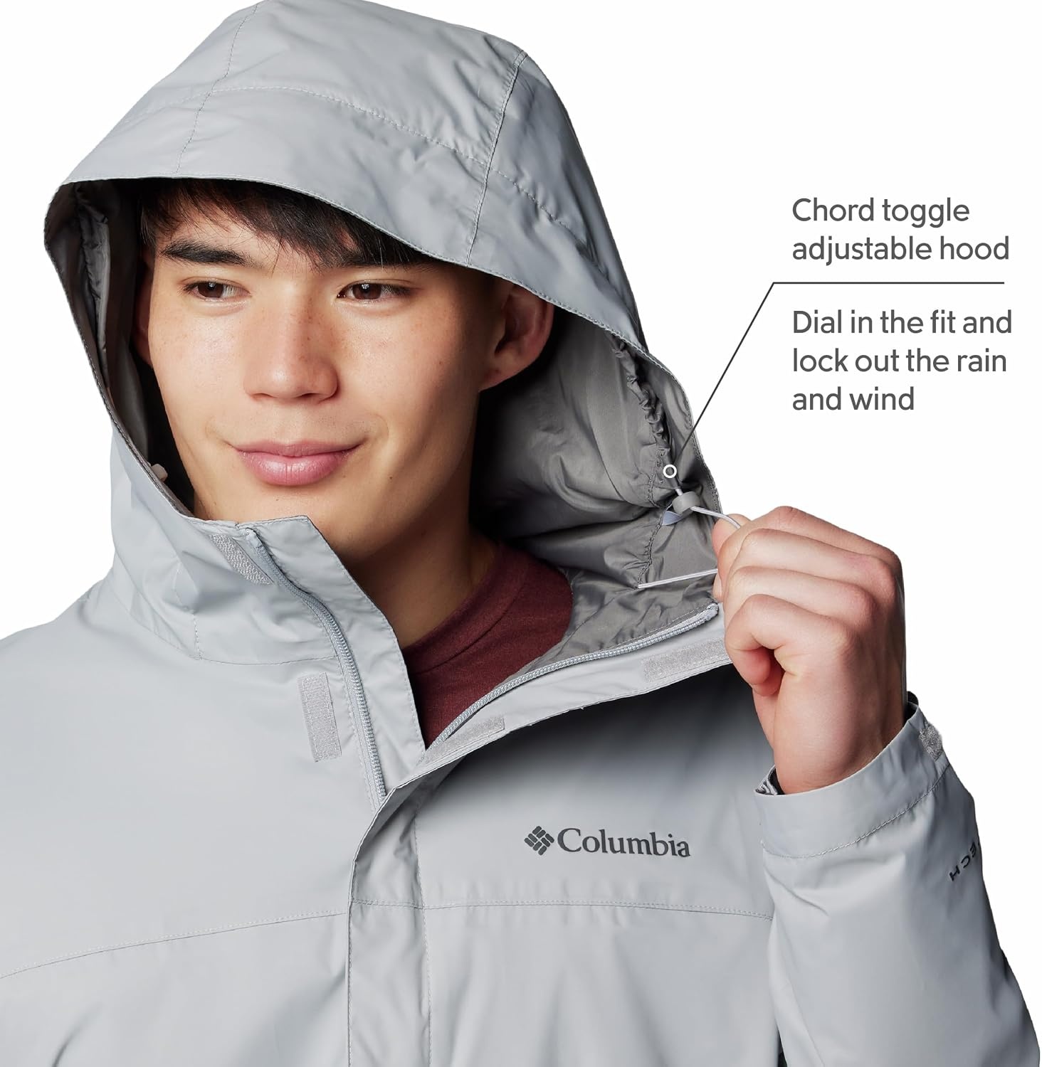 image:imageColumbia Mens Watertight II Rain JacketColumbia Grey