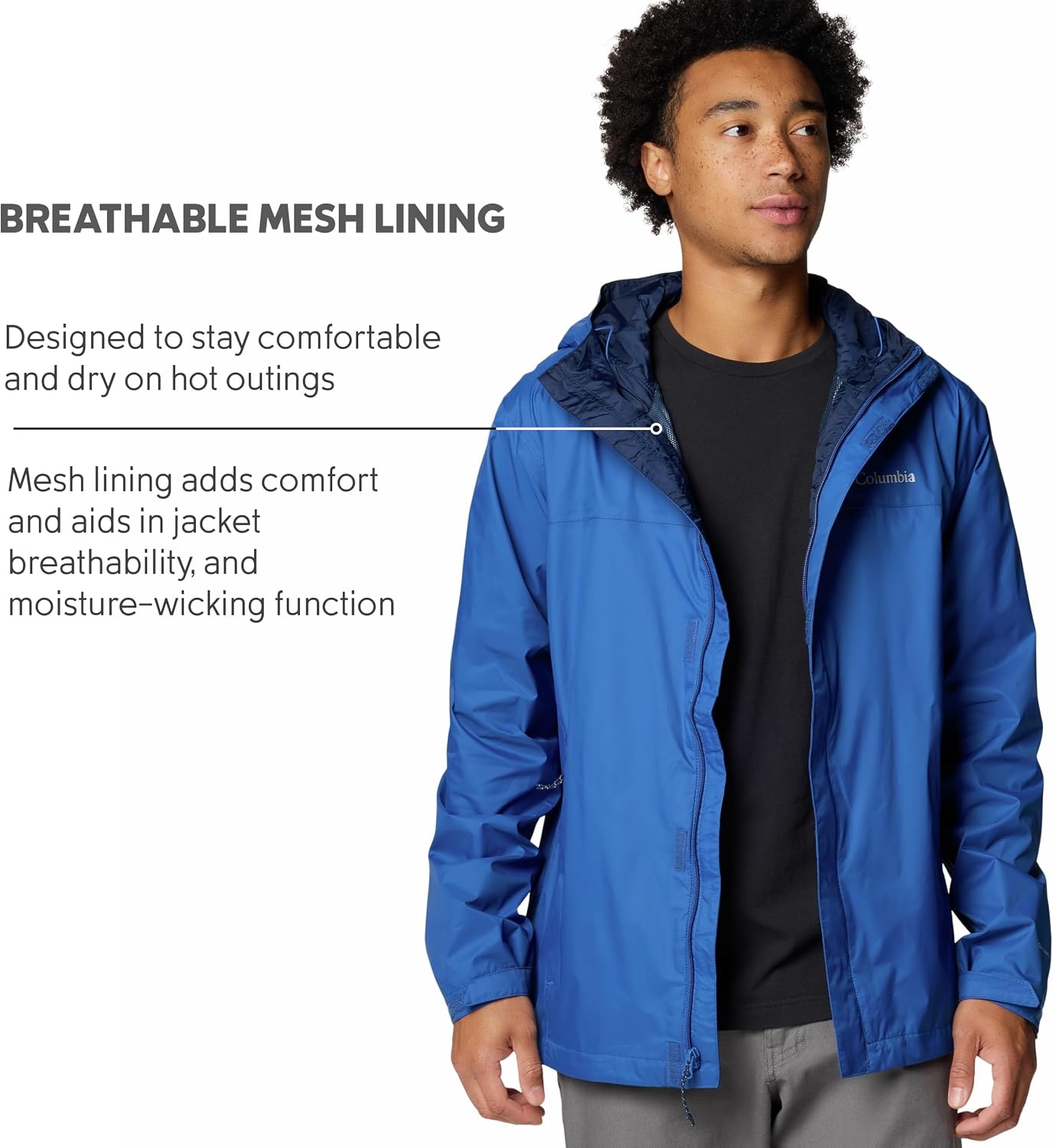 image:imageColumbia Mens Watertight II Rain JacketMountain Blue