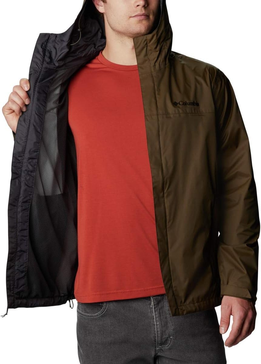 image:imageColumbia Mens Watertight II Rain JacketOlive GreenShark