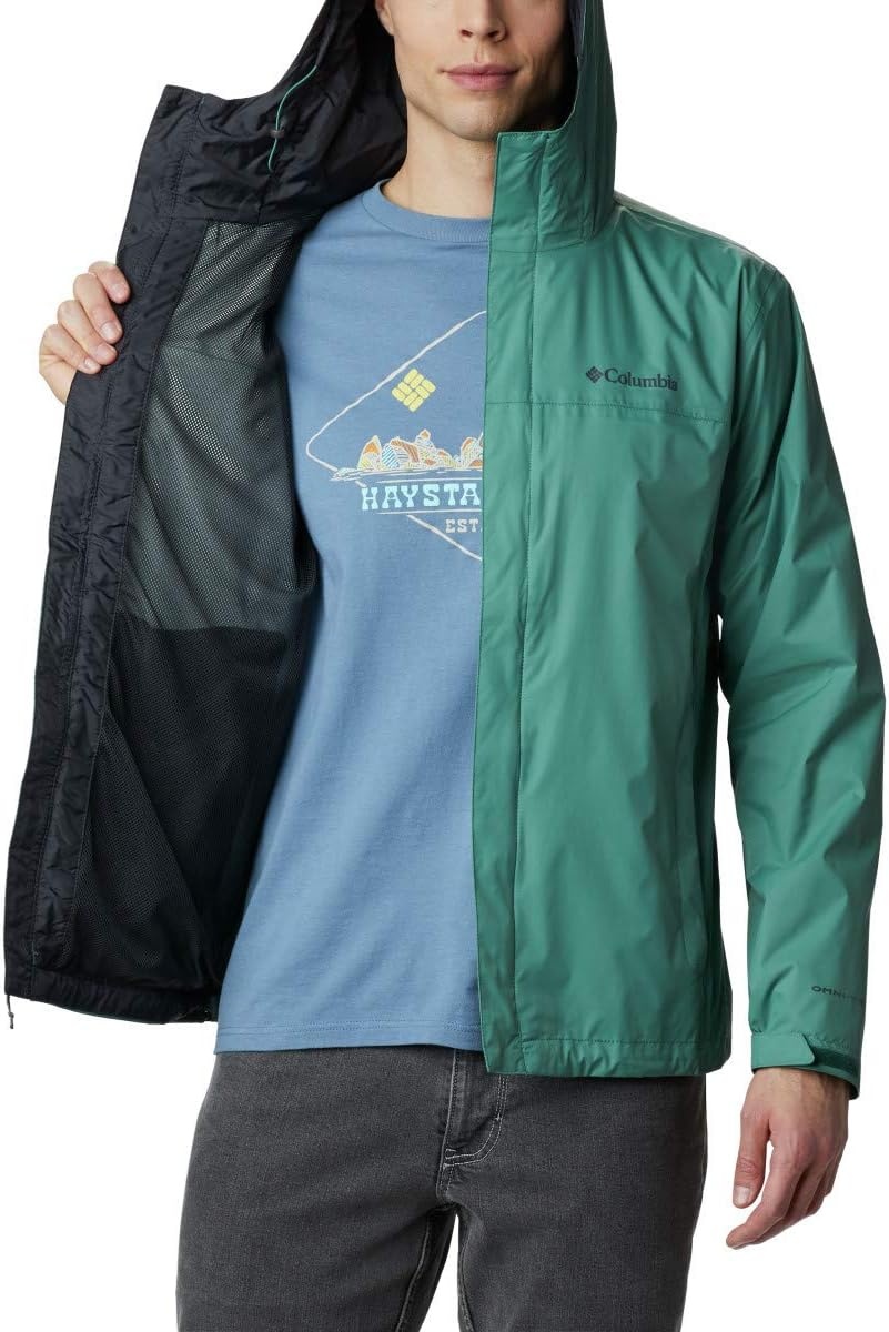 image:imageColumbia Mens Watertight II Rain JacketThyme Green