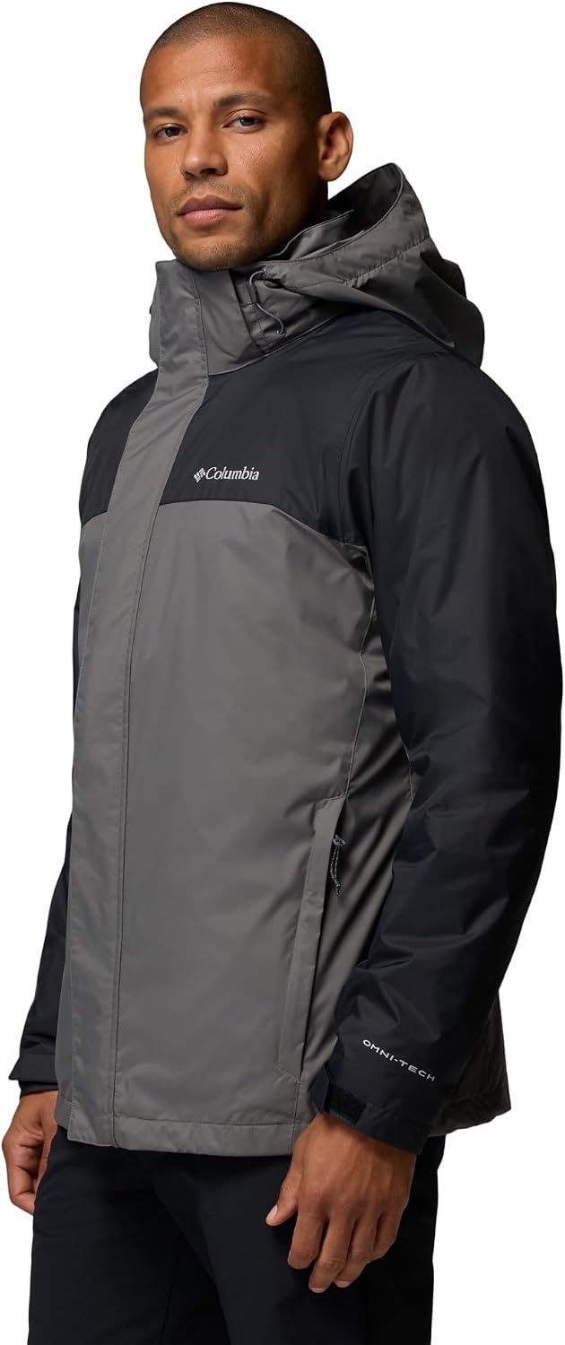 image:imageColumbia Mens Watertight Interchange JacketCity GreyBlack