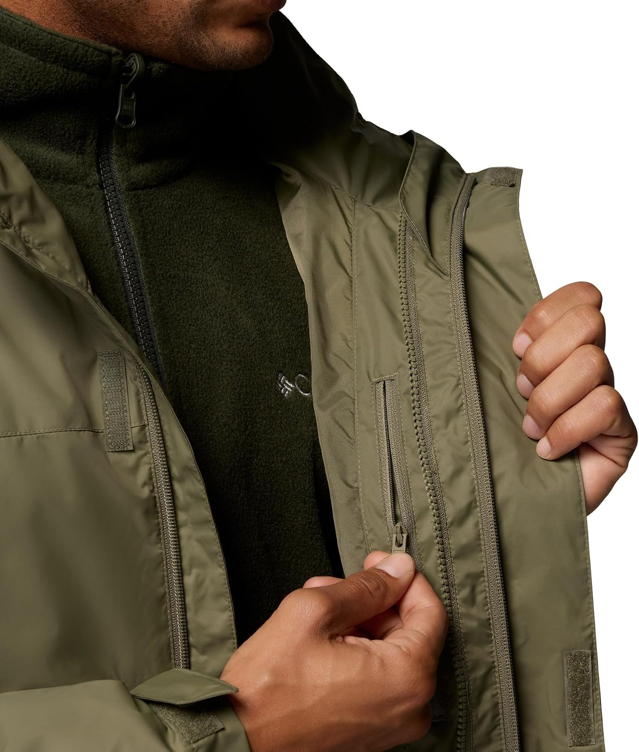image:imageColumbia Mens Watertight Interchange JacketStone Green