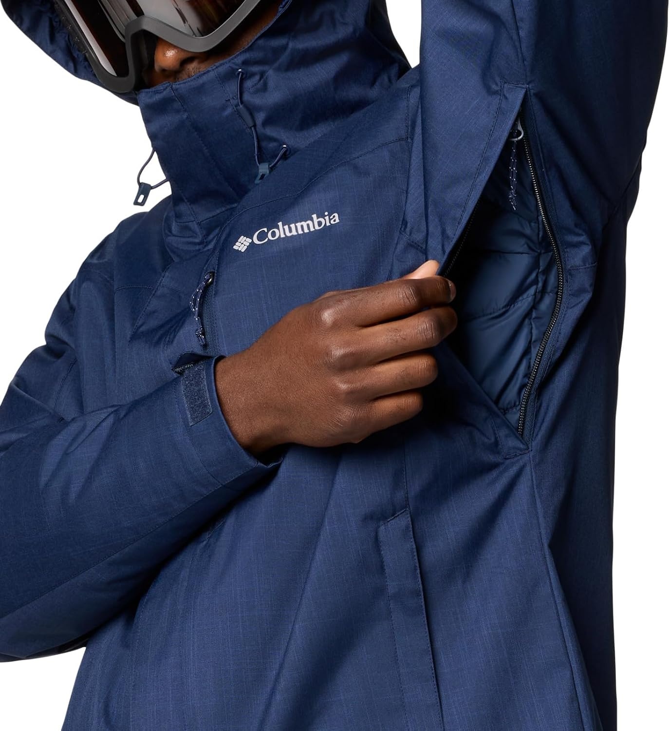 image:imageColumbia Mens Whirlibird V Interchange JacketCollegiate Navy Melange