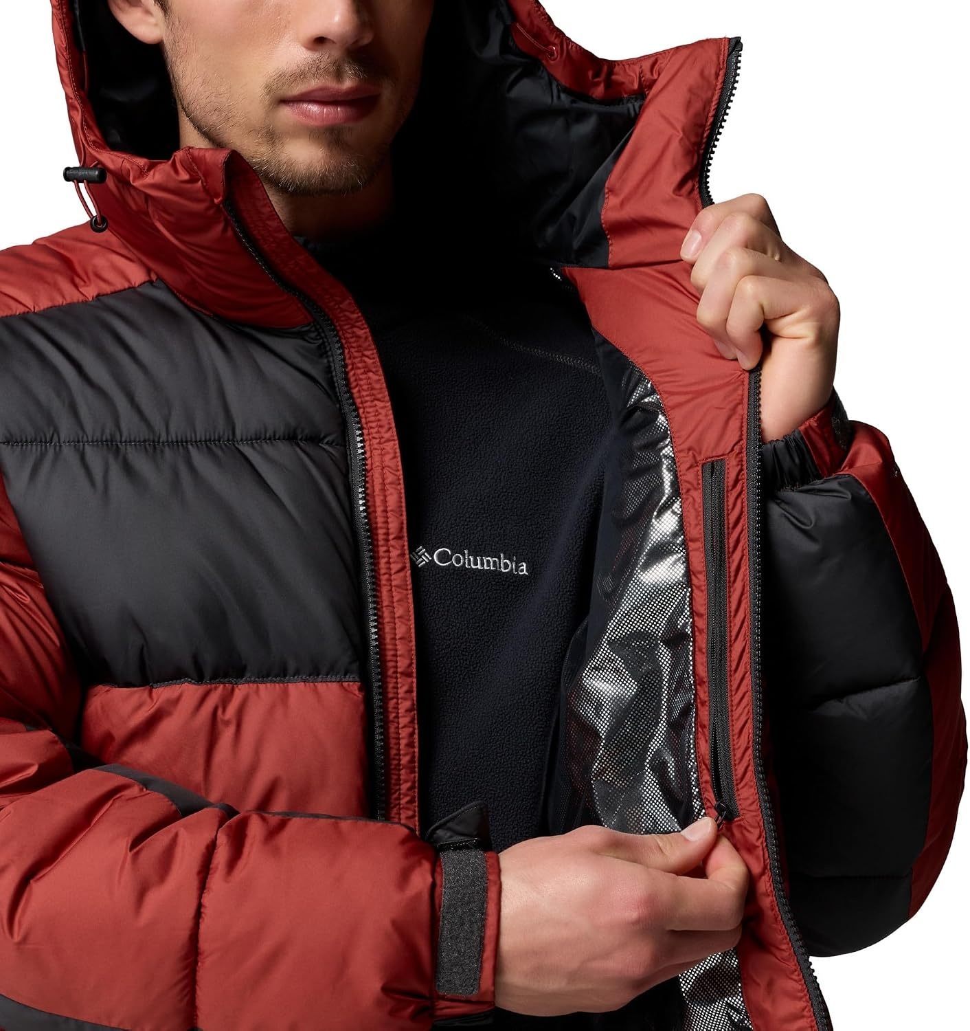 image:imageColumbia Pike Lake II Hooded JacketRed OxideShark