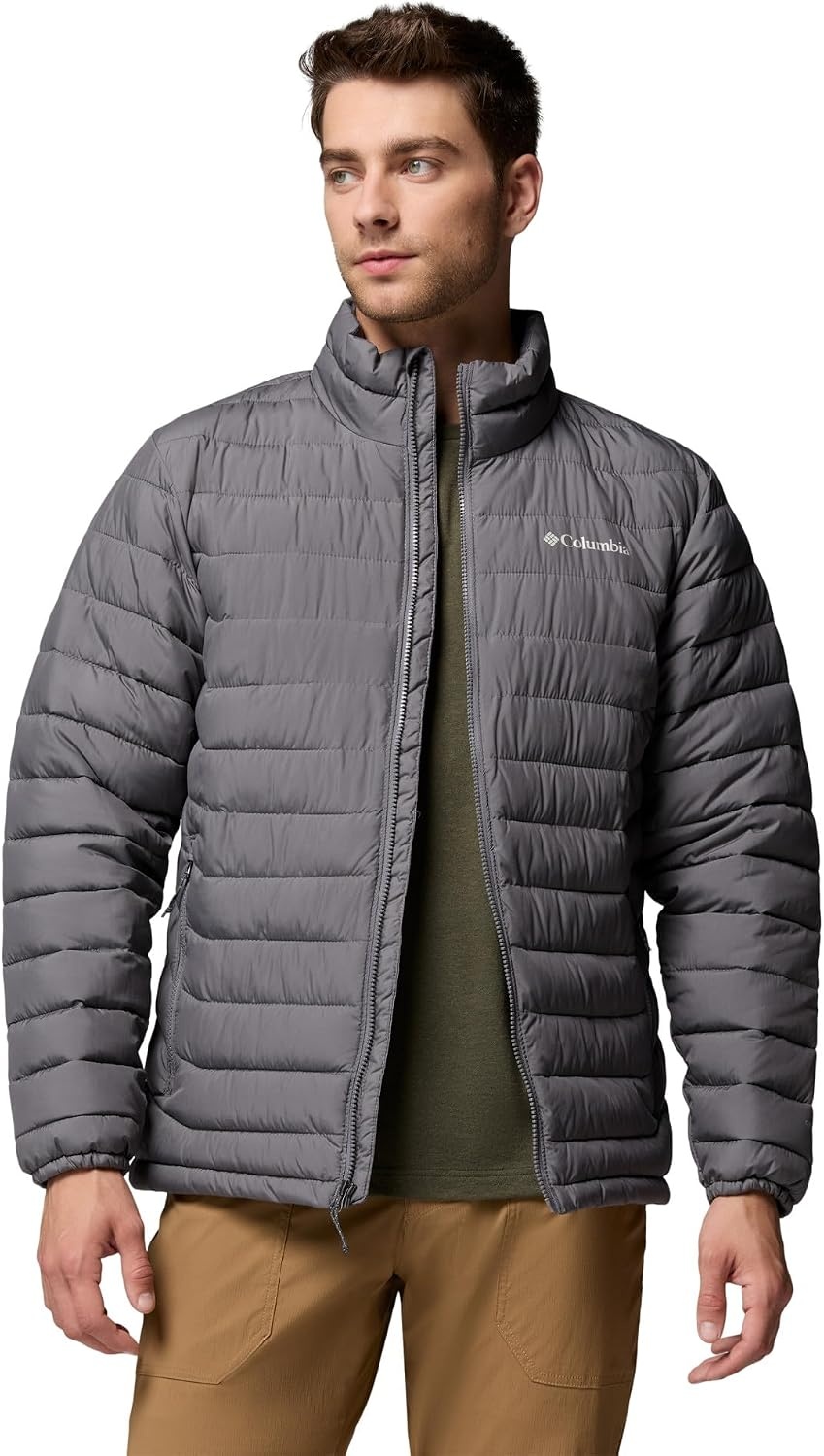 image:imageColumbia mens Powder Lite II JacketCity Grey