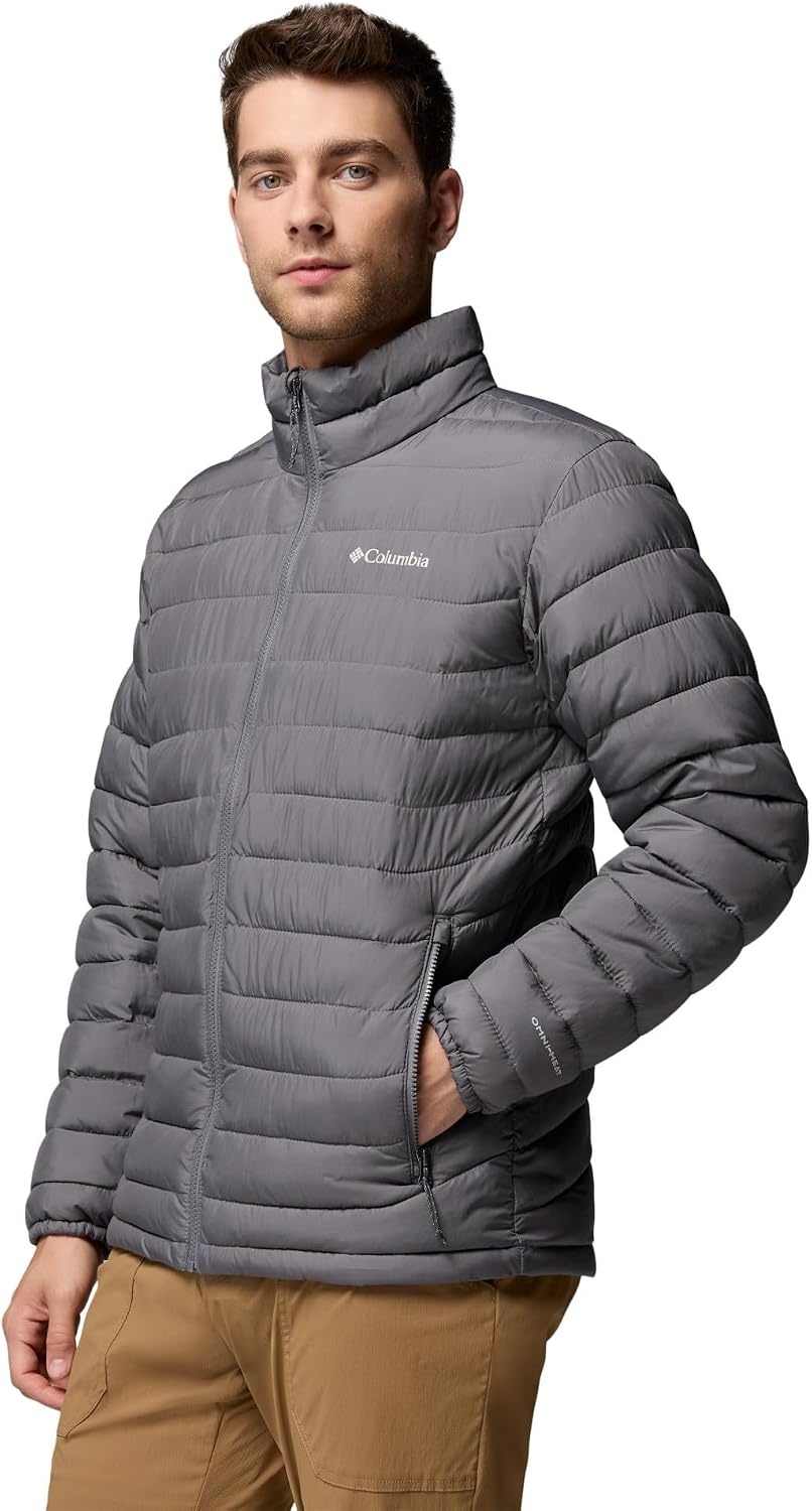image:imageColumbia mens Powder Lite II JacketCity Grey