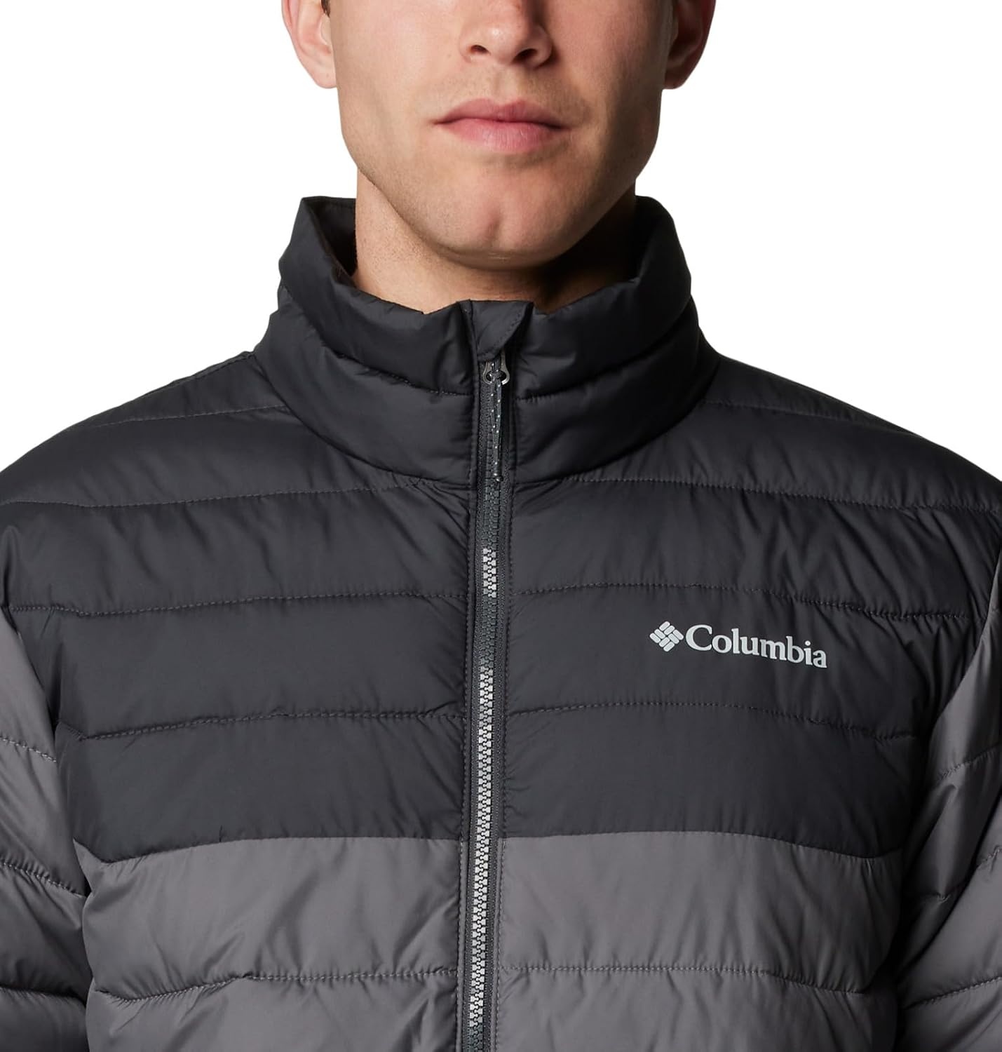 image:imageColumbia mens Powder Lite II JacketCity GreyShark