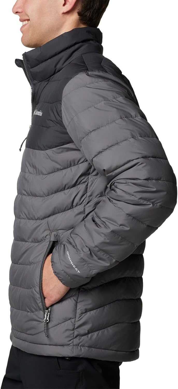 image:imageColumbia mens Powder Lite II JacketCity GreyShark