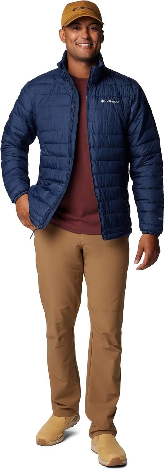 image:imageColumbia mens Powder Lite II JacketCollegiate Navy