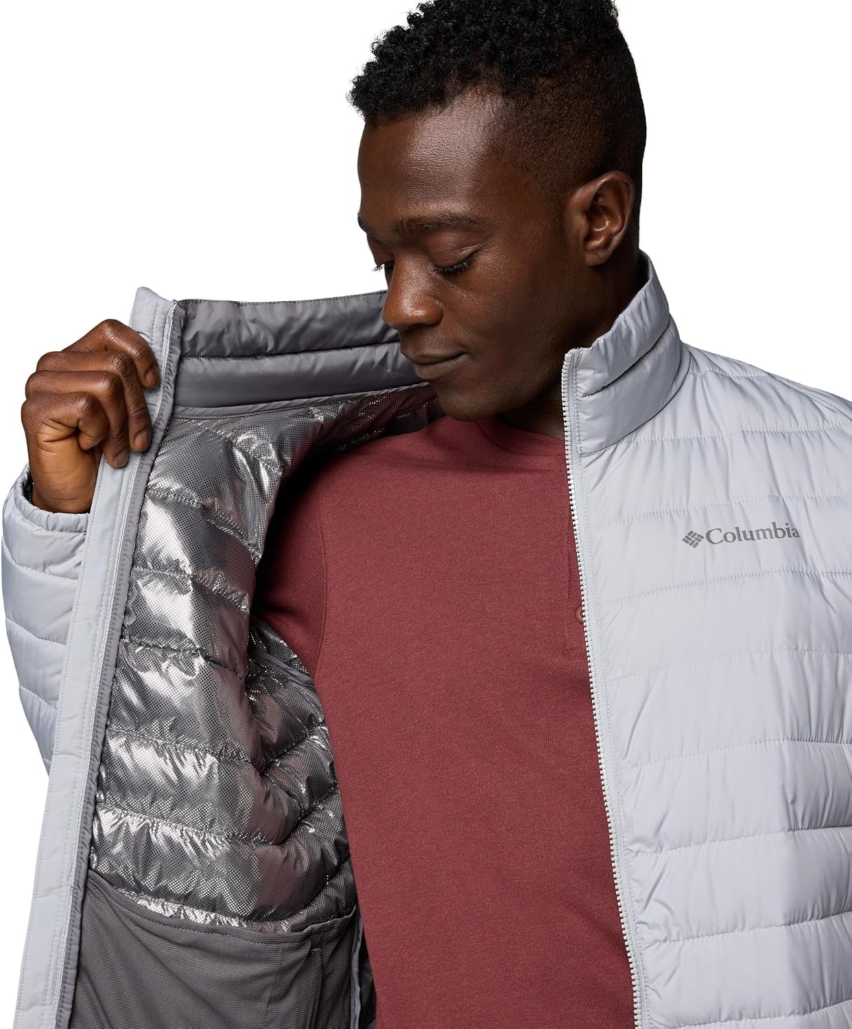 image:imageColumbia mens Powder Lite II JacketColumbia Grey