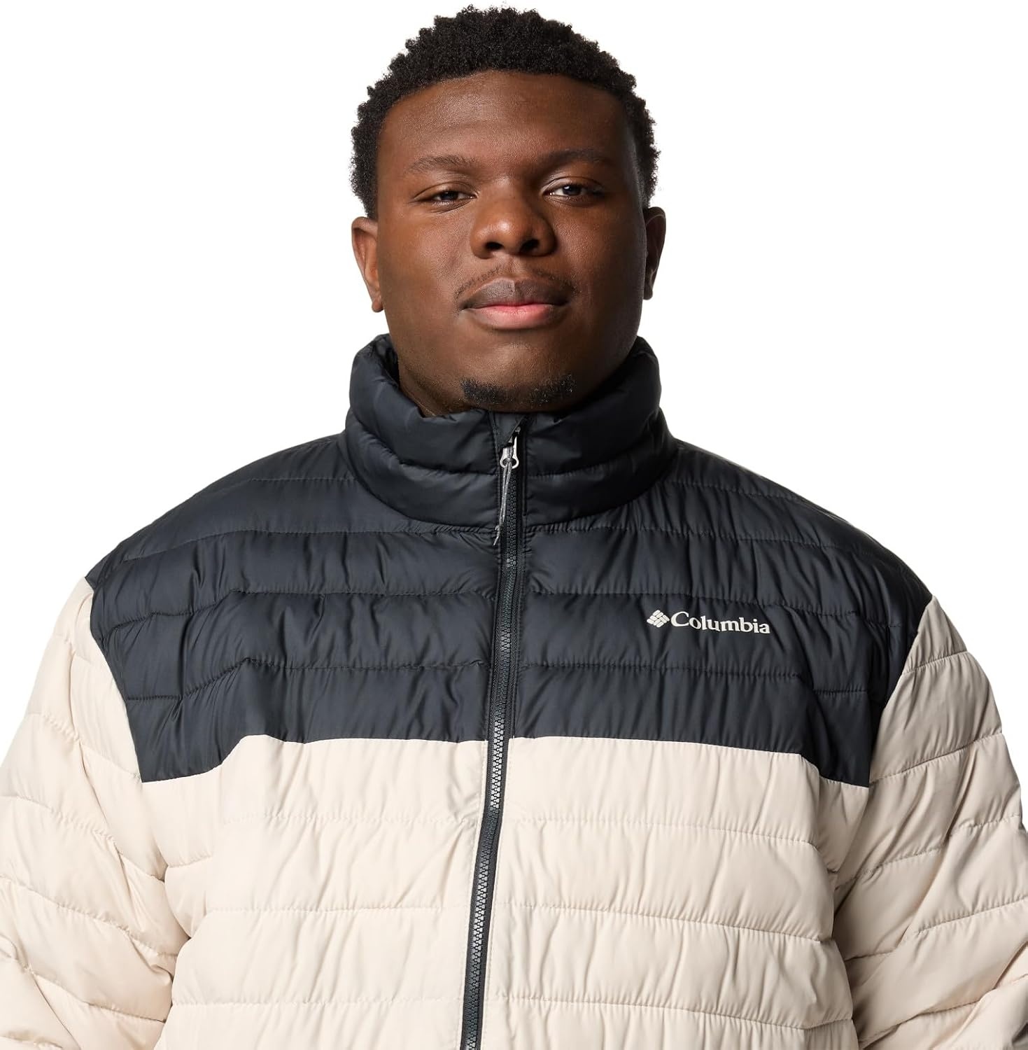 image:imageColumbia mens Powder Lite II JacketDark StoneBlack