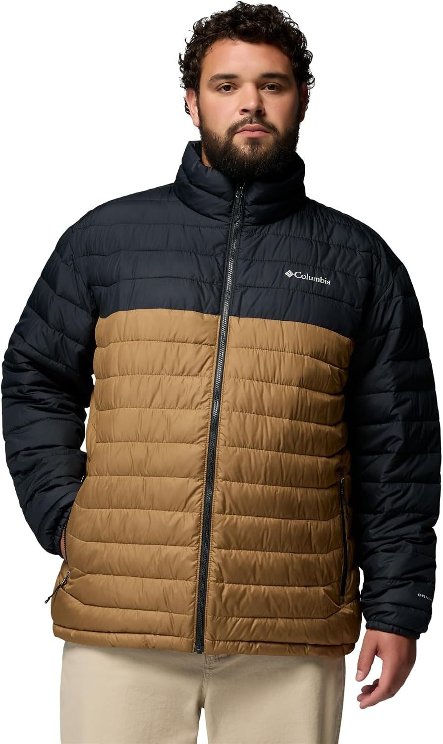 image:imageColumbia mens Powder Lite II JacketDeltaBlack