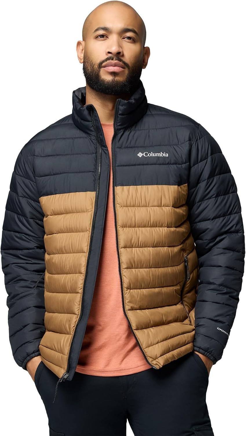 image:imageColumbia mens Powder Lite II JacketDeltaBlack