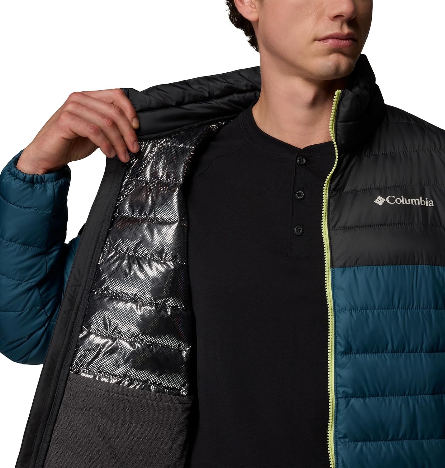 image:imageColumbia mens Powder Lite II JacketEverblueShark