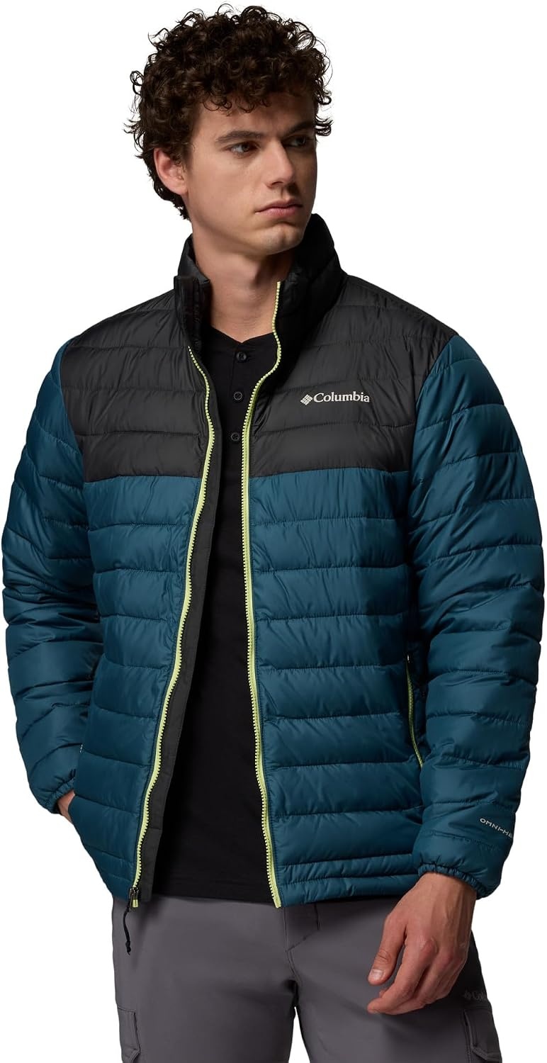 image:imageColumbia mens Powder Lite II JacketEverblueShark