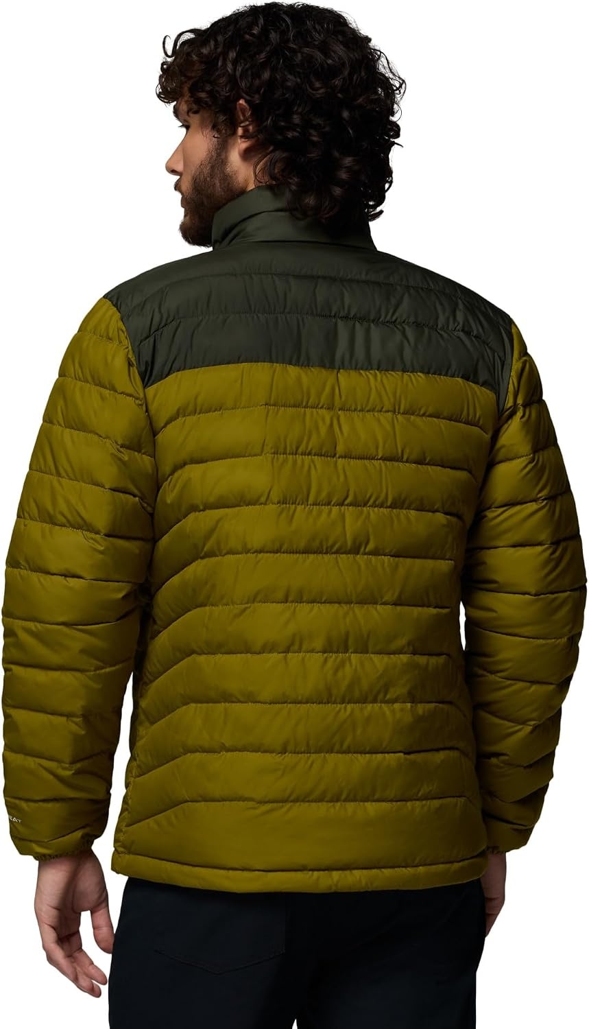 image:imageColumbia mens Powder Lite II JacketMossy GreenGreenscape