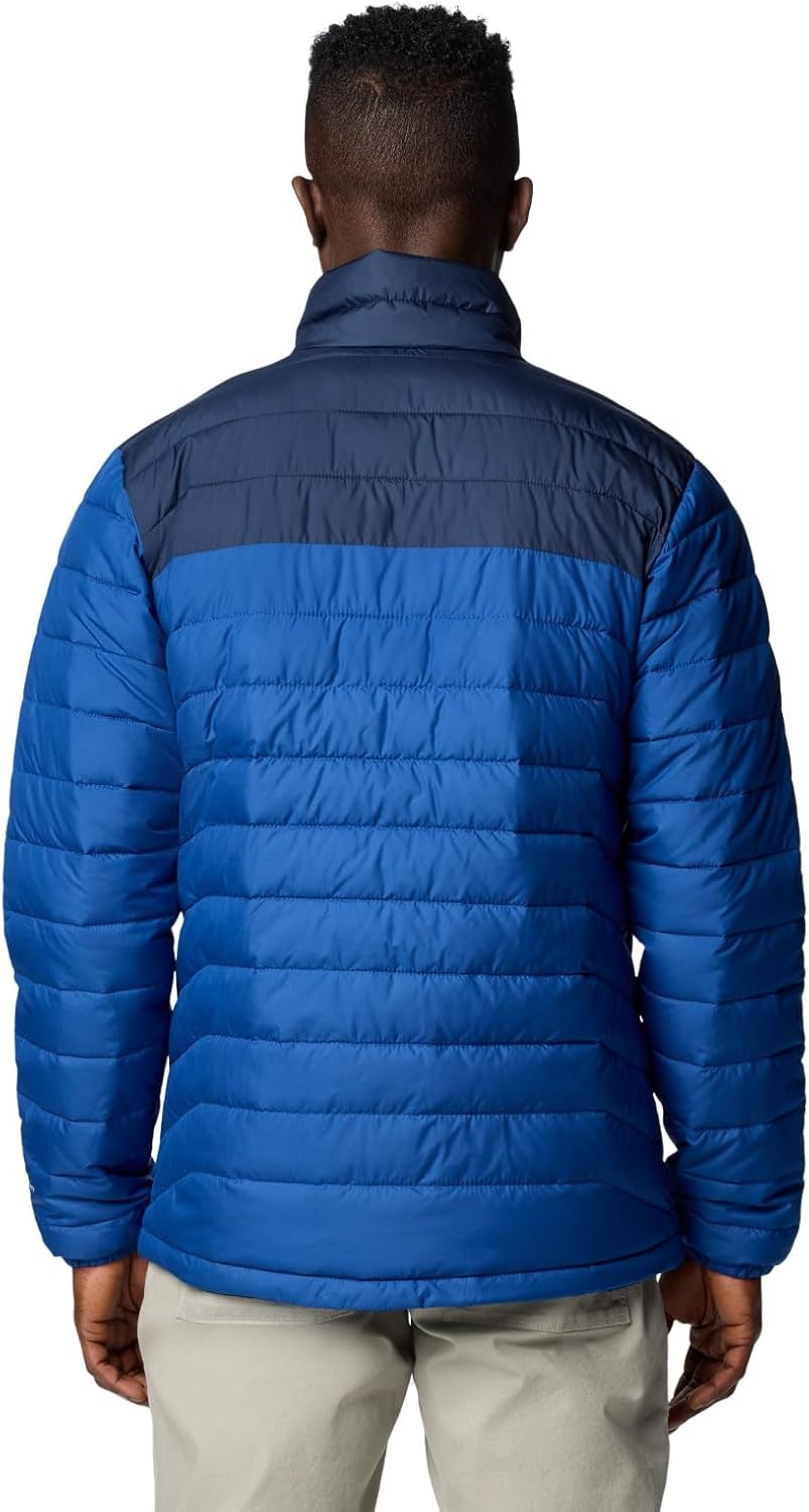 image:imageColumbia mens Powder Lite II JacketMountain BlueCollegiate Navy