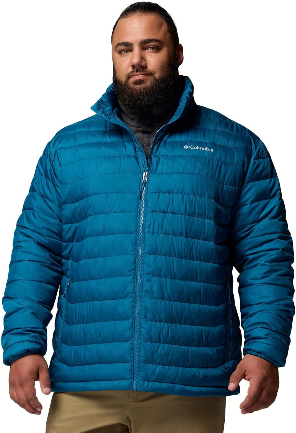 image:imageColumbia mens Powder Lite II JacketPhoenix Blue Ripstop