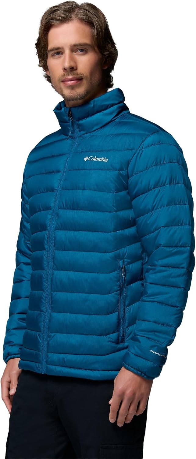 image:imageColumbia mens Powder Lite II JacketPhoenix Blue Ripstop
