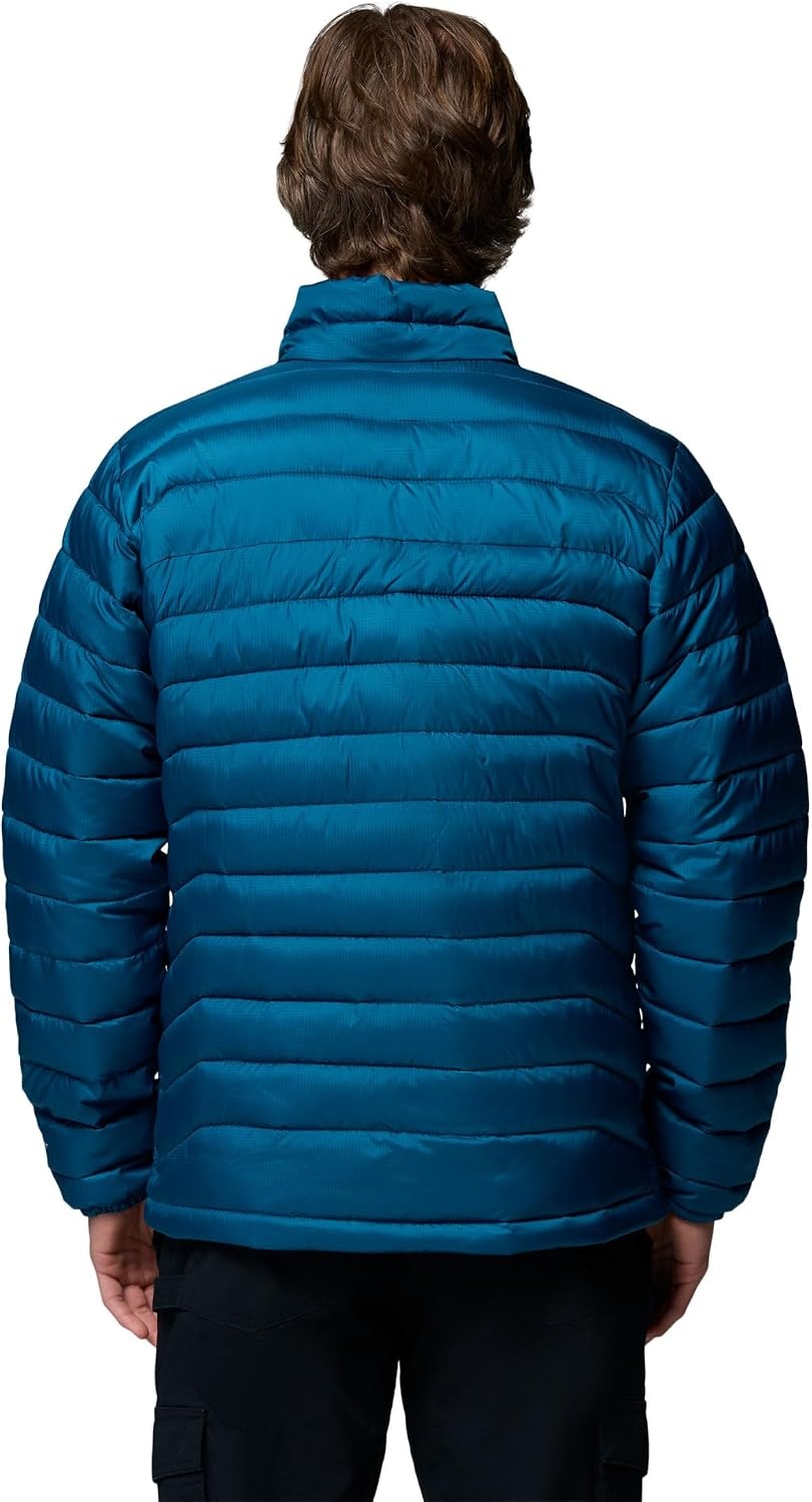image:imageColumbia mens Powder Lite II JacketPhoenix Blue Ripstop