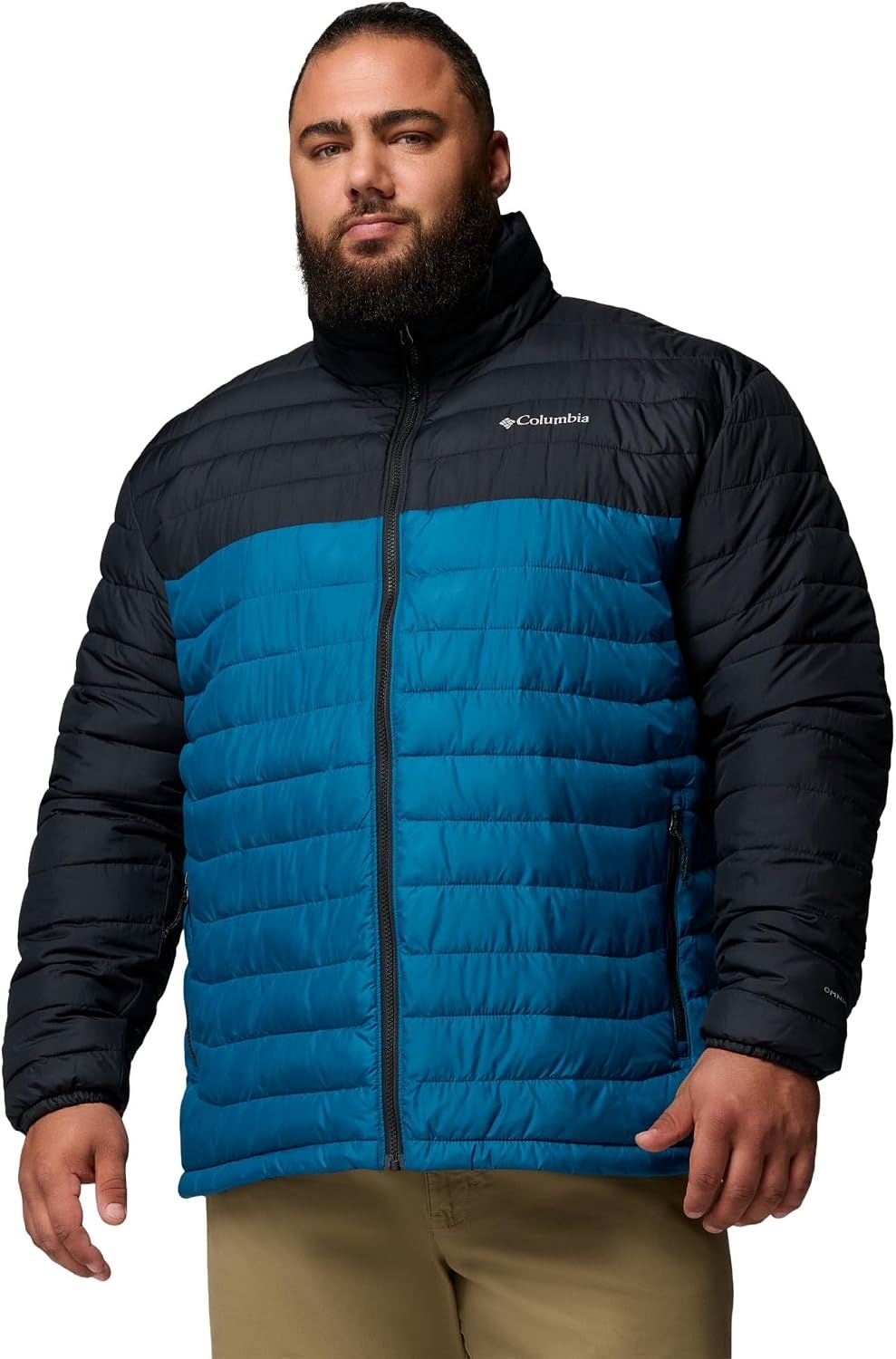 image:imageColumbia mens Powder Lite II JacketPhoenix BlueBlack