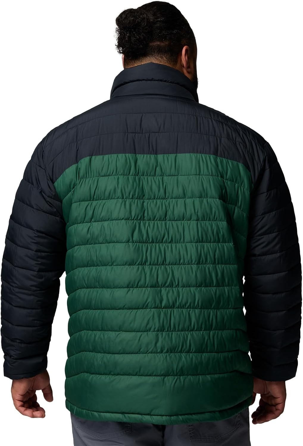 image:imageColumbia mens Powder Lite II JacketRain ForestBlack