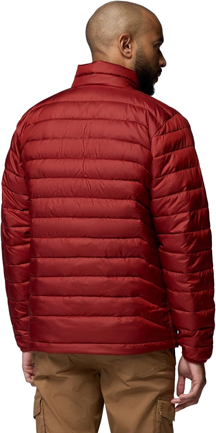 image:imageColumbia mens Powder Lite II JacketRed Oxide Ripstop