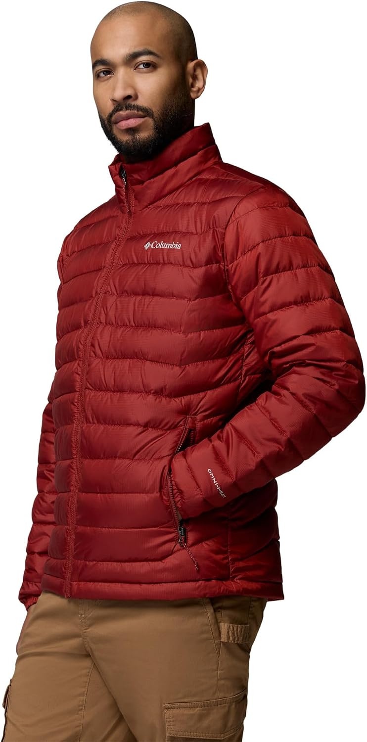 image:imageColumbia mens Powder Lite II JacketRed Oxide Ripstop