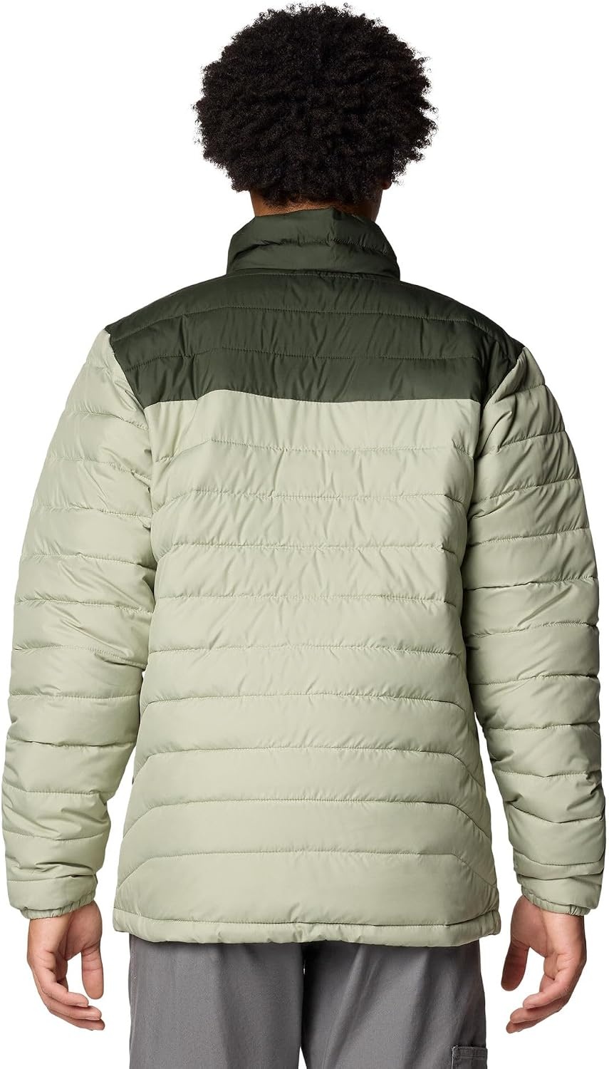 image:imageColumbia mens Powder Lite II JacketSafariGreenscape