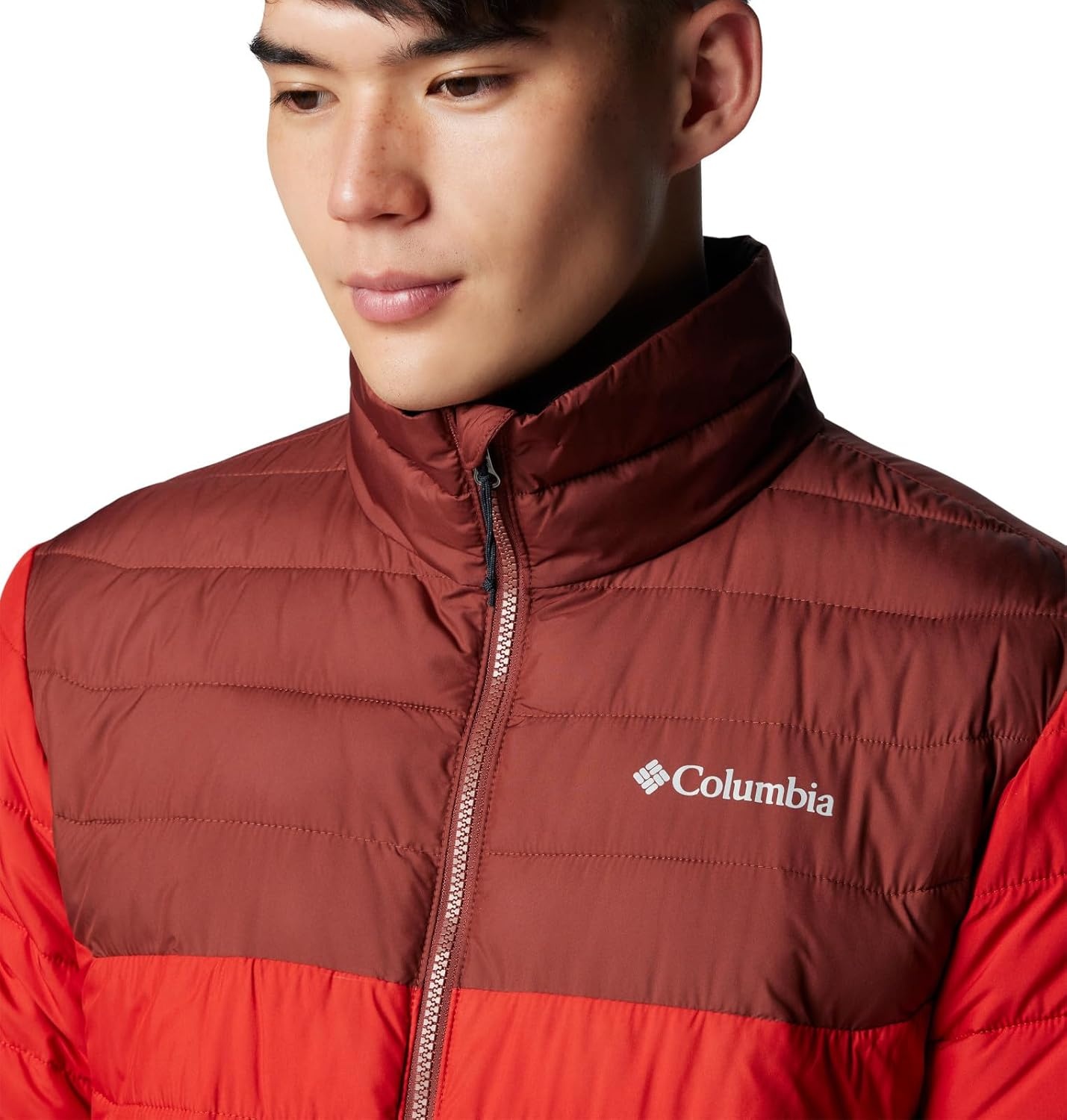 image:imageColumbia mens Powder Lite II JacketSail RedSpice