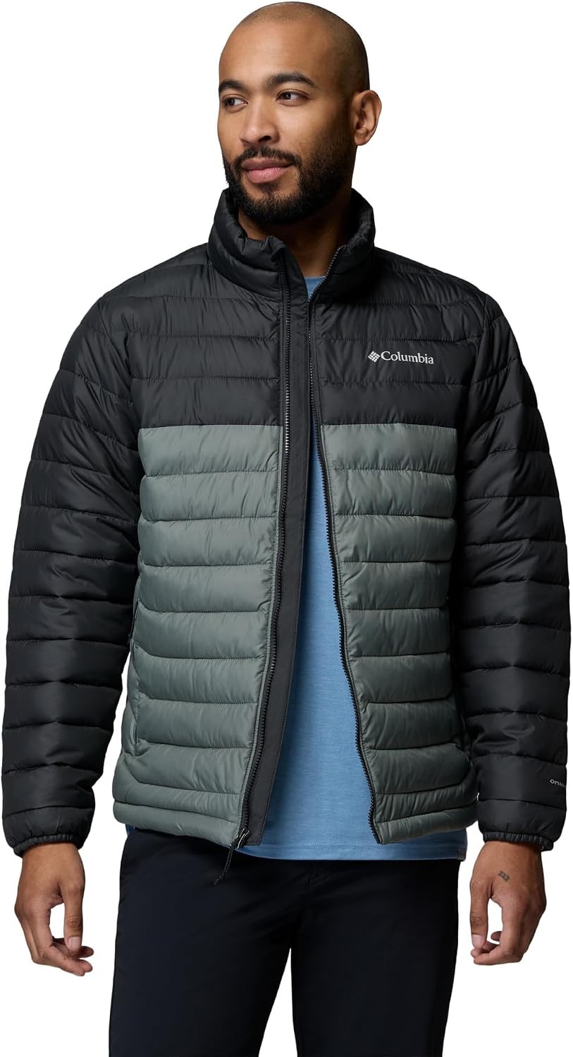image:imageColumbia mens Powder Lite II JacketSedona SageShark