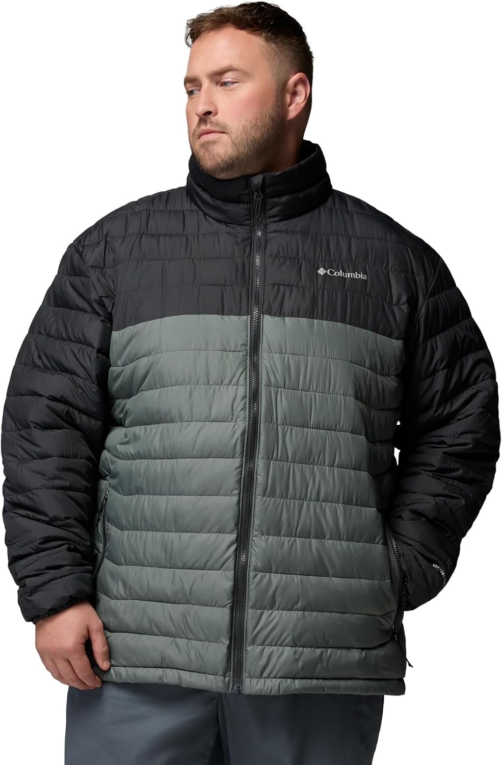 image:imageColumbia mens Powder Lite II JacketSedona SageShark