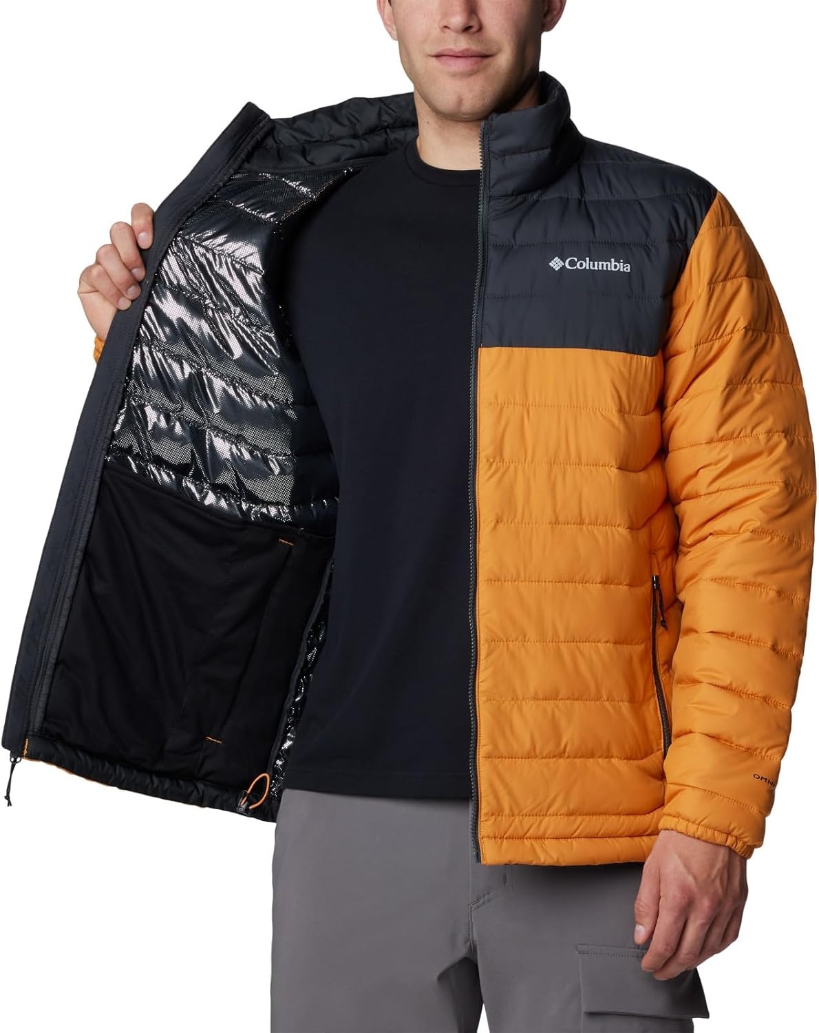 image:imageColumbia mens Powder Lite II JacketSunstoneShark