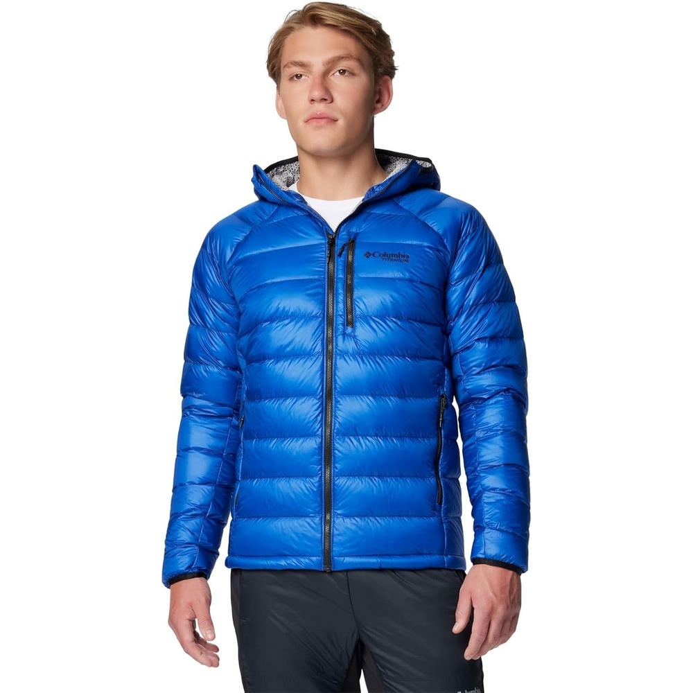 image:imageColumbia Arctic Crest Down Hooded JacketMountain Blue