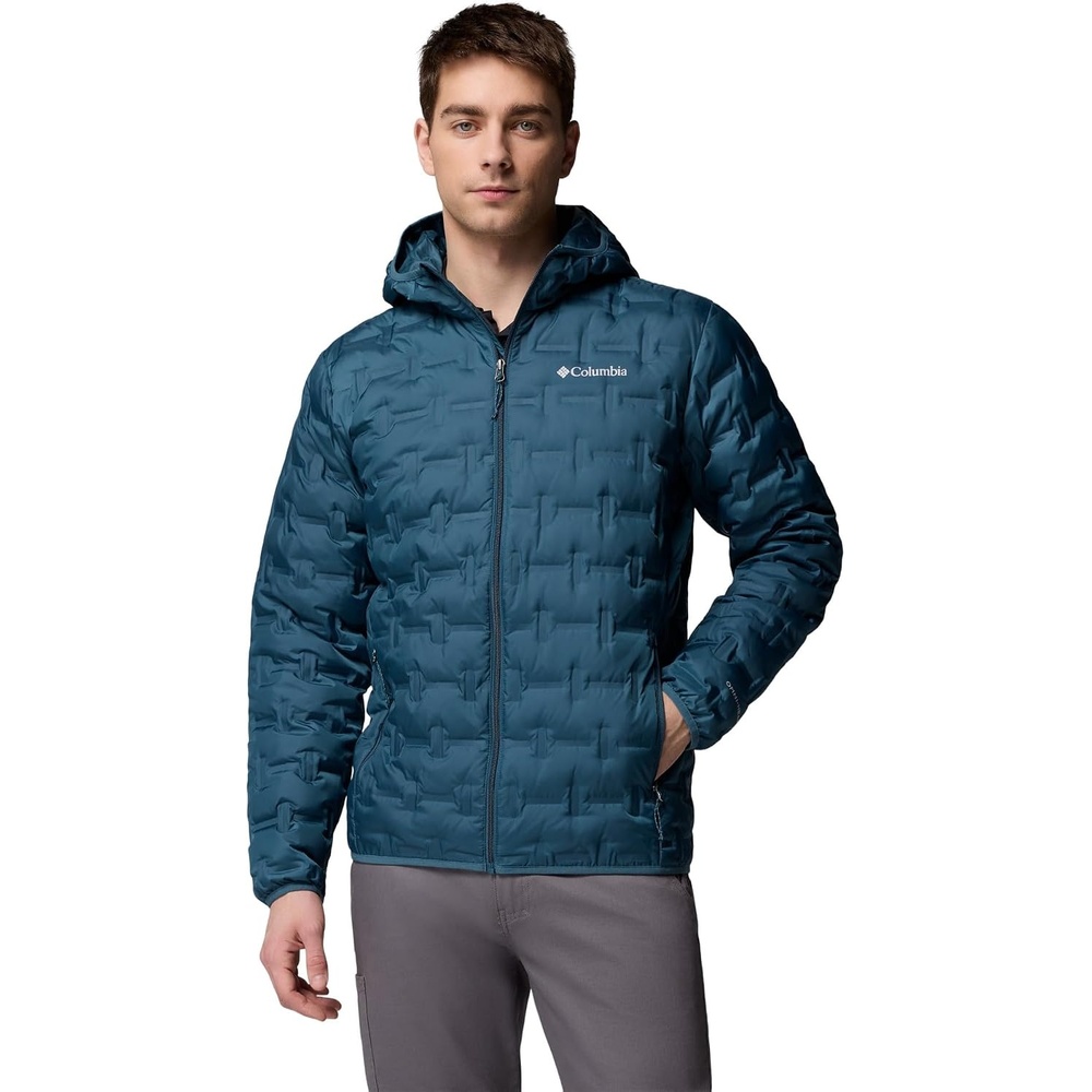 image:imageColumbia Mens Delta Ridge II Down Hooded JacketEverblue