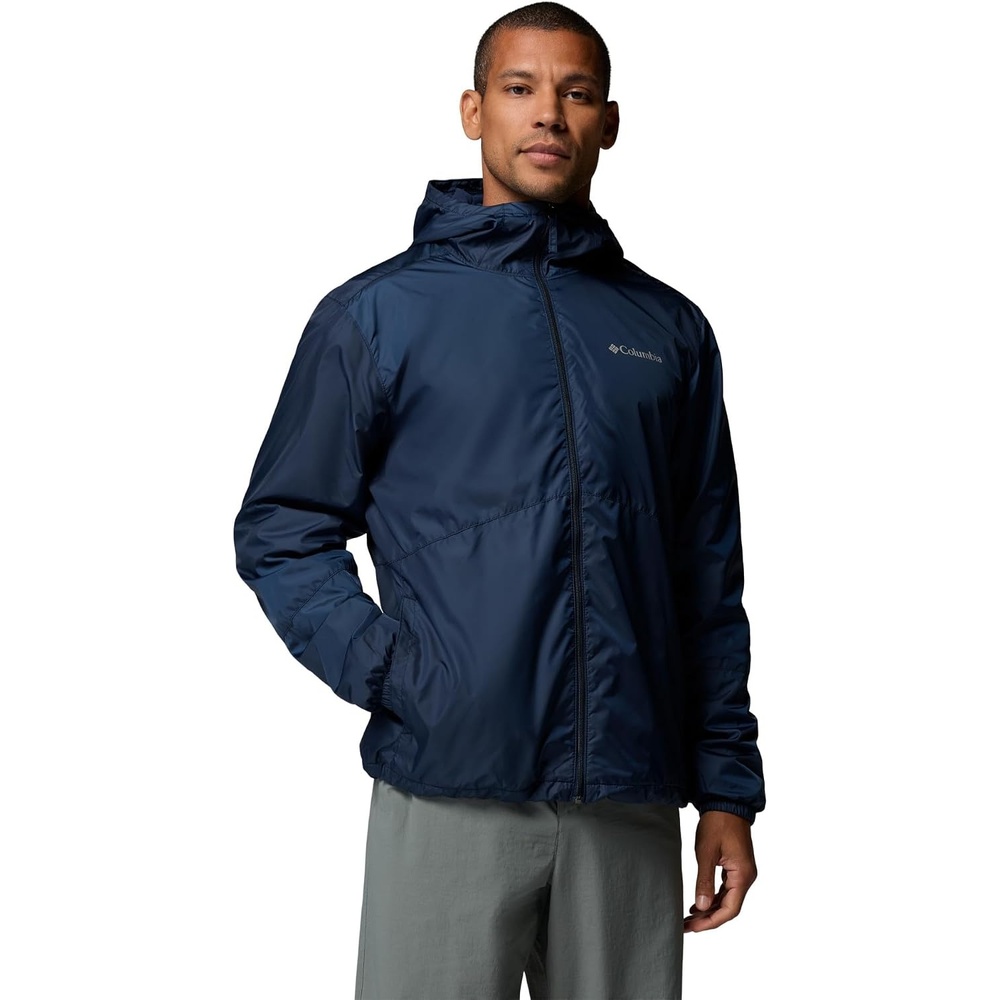 image:imageColumbia Mens Hazen Pines Lined WindbreakerCollegiate Navy