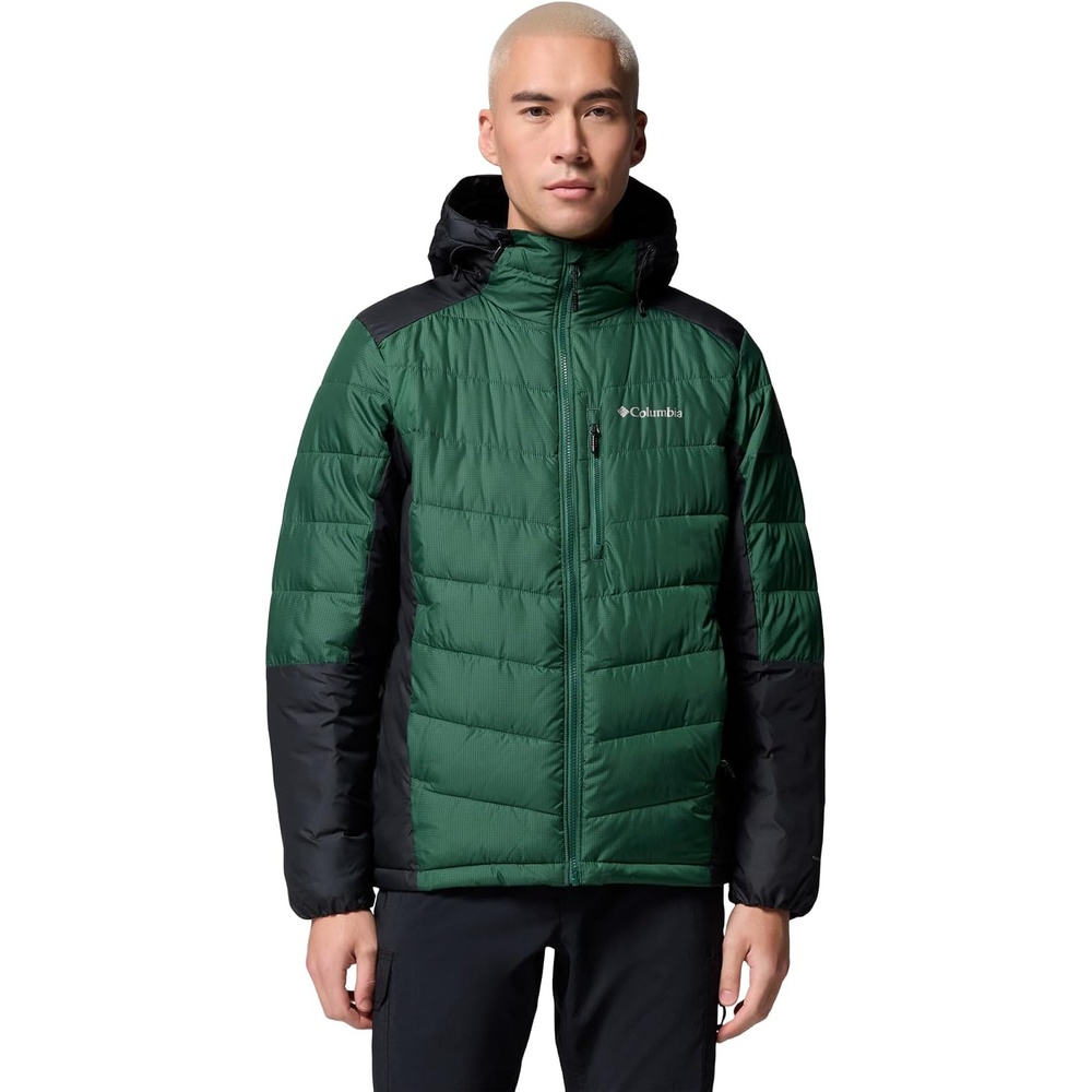 image:imageColumbia Mens Labyrinth Loop II Hooded JacketRain ForestBlack