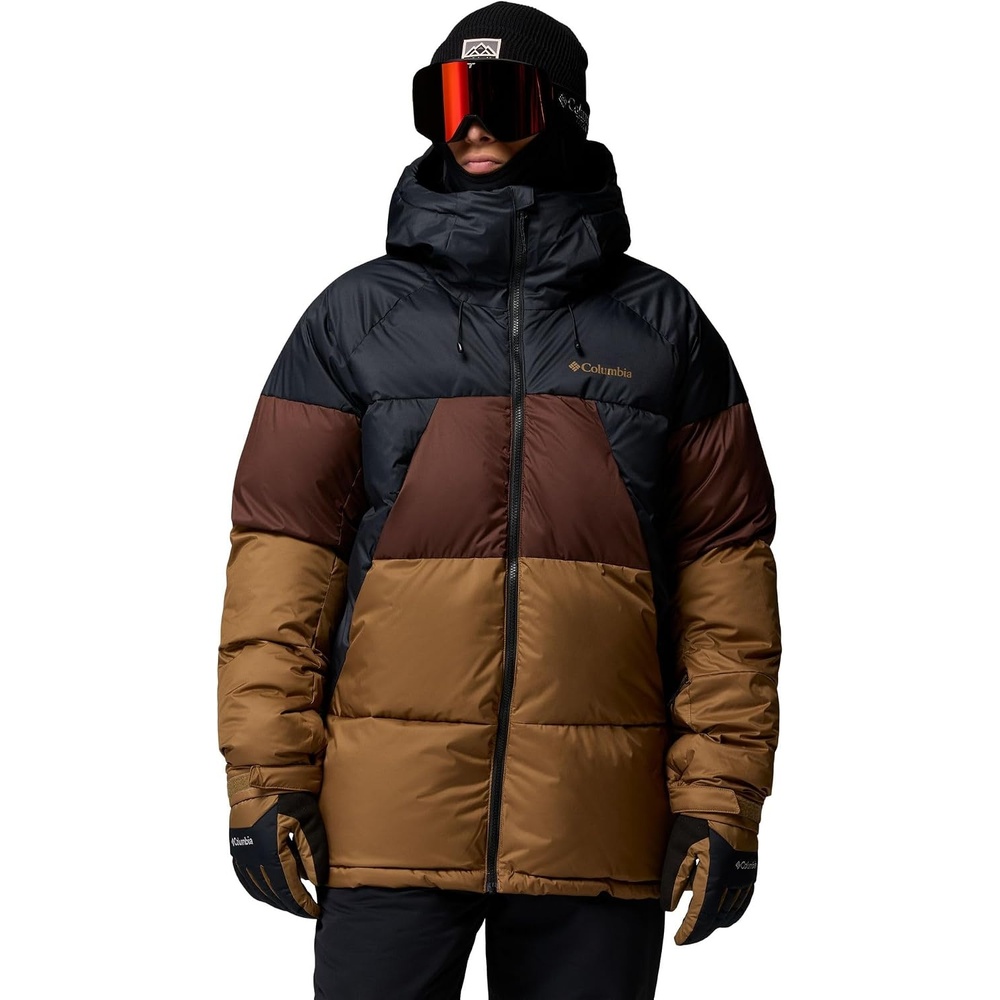 image:imageColumbia Mens Slope Style II Insulated JacketBlackTobaccoDelta