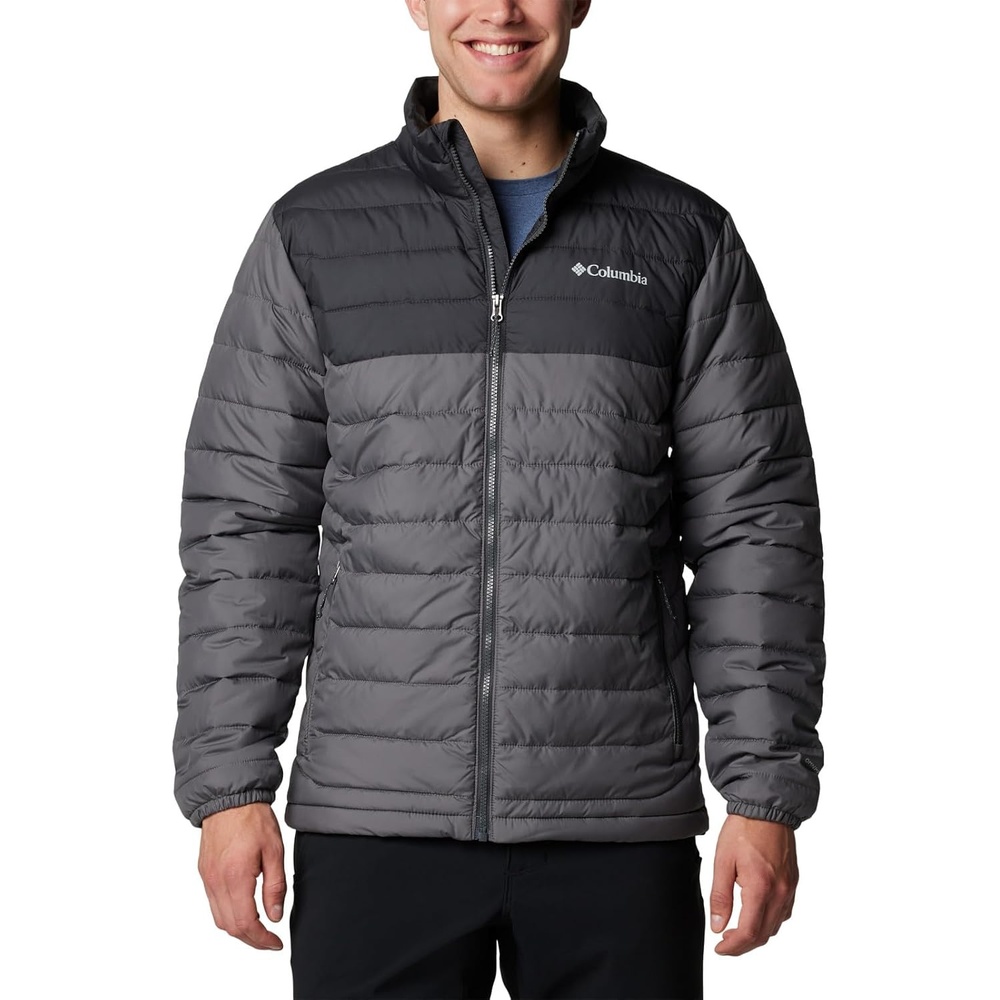 image:imageColumbia mens Powder Lite II JacketCity GreyShark