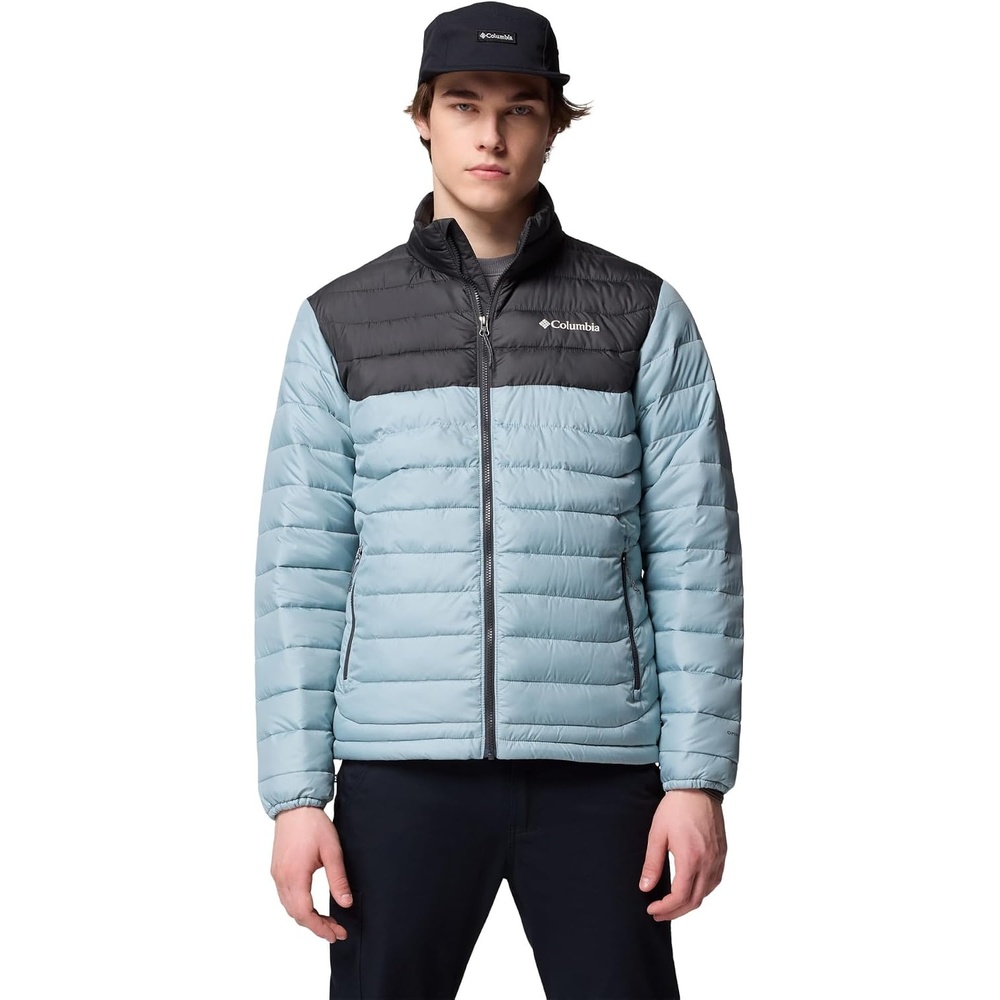 image:imageColumbia mens Powder Lite II JacketCrushed BlueShark