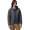 Columbia Men’s Delta Ridge II Down Hooded Jacket(City Grey Heather Print)
