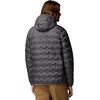 Columbia Men’s Delta Ridge II Down Hooded Jacket(City Grey Heather Print)